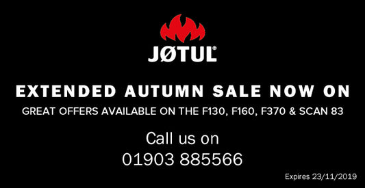 Extended Autumn Offers on Jotul and Scan Fires