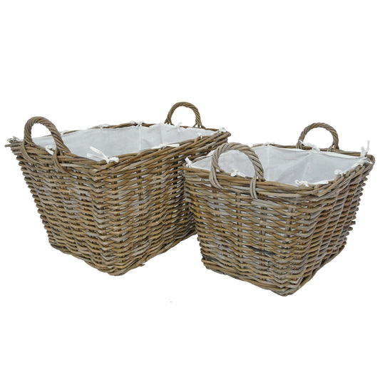 Log baskets twin 332