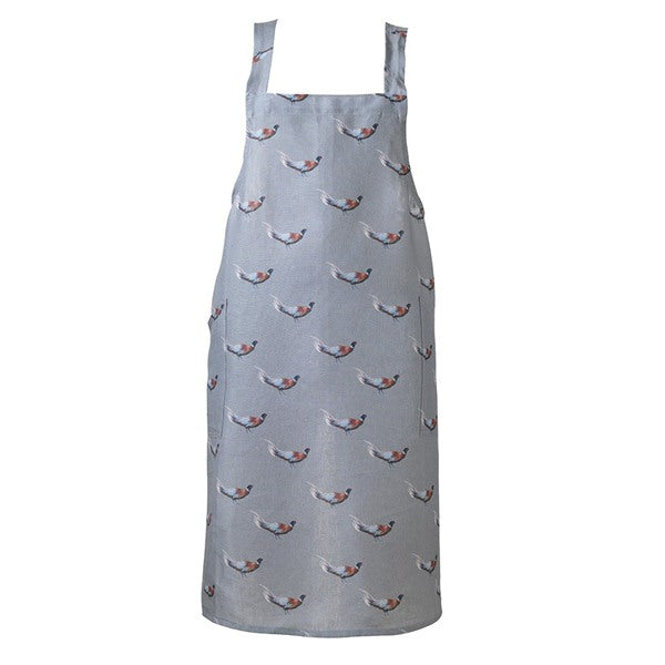 AGA Pheasant Artisan Linen Apron