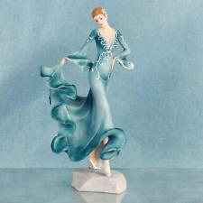 Ballroom Dancer - Lady Figurine in Green Dress