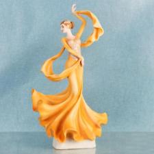 Ballroom Dancer - Lady Figurine in Peach Dress