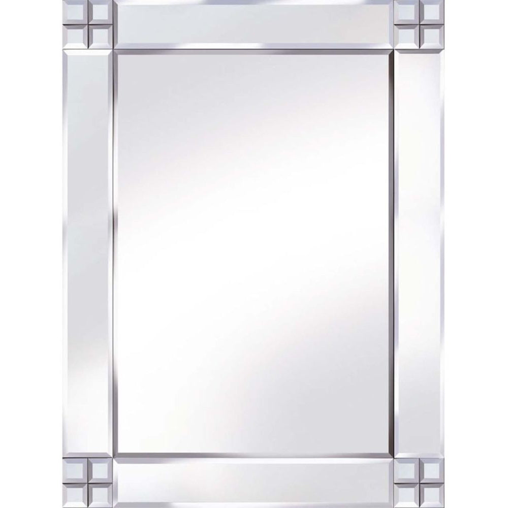 Classic Silver Cross Mirror - Sizes may vary