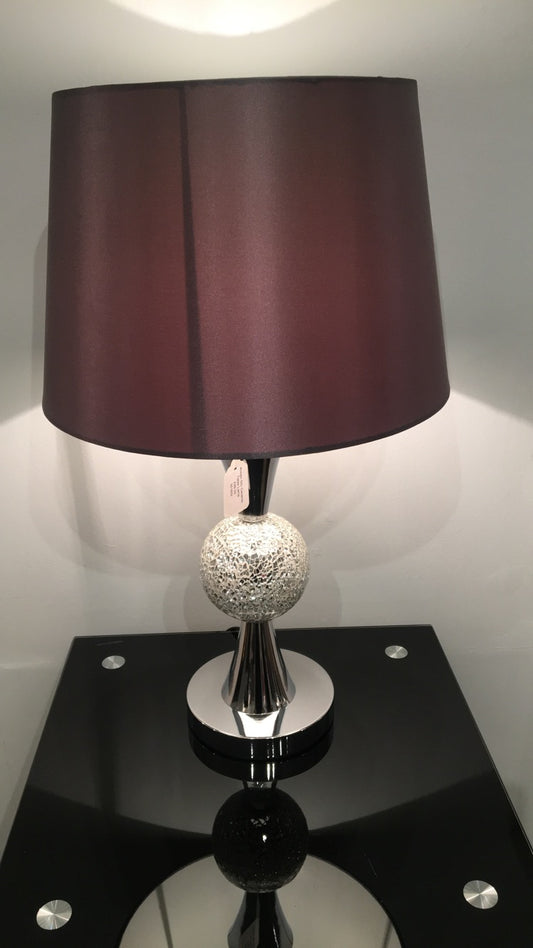 Table lamp aubergine