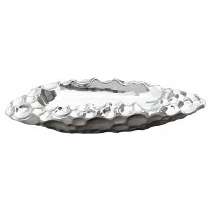 Large Silver Coral Tray - CP28