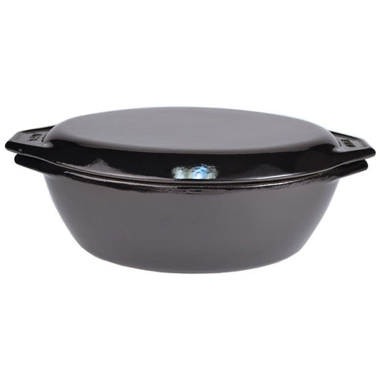 Oval Casserole Dish - Black