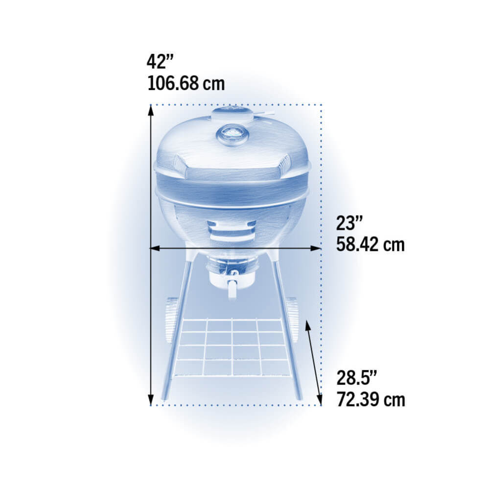 Professional 22 Charcoal Kettle - Image 3