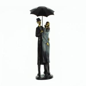 Rainy Day Figurine - Couple with Umbrella