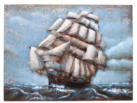 The Cutty Sark - Metal Artwork