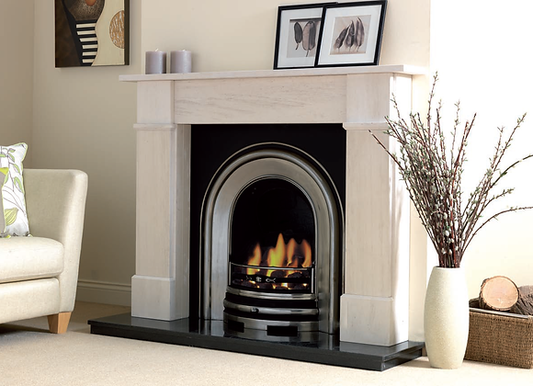 Westminster Limestone Fireplace